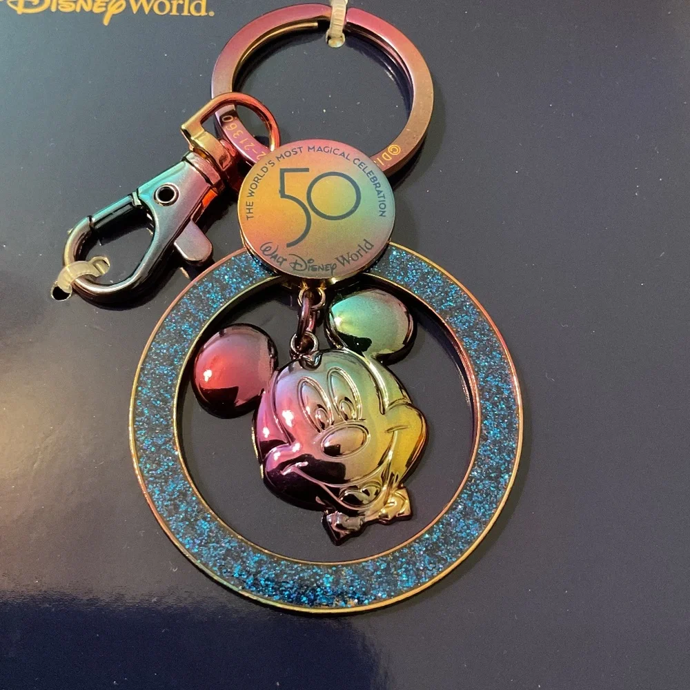 Walt Disney World 50 Years of Disney World Magic Keychain